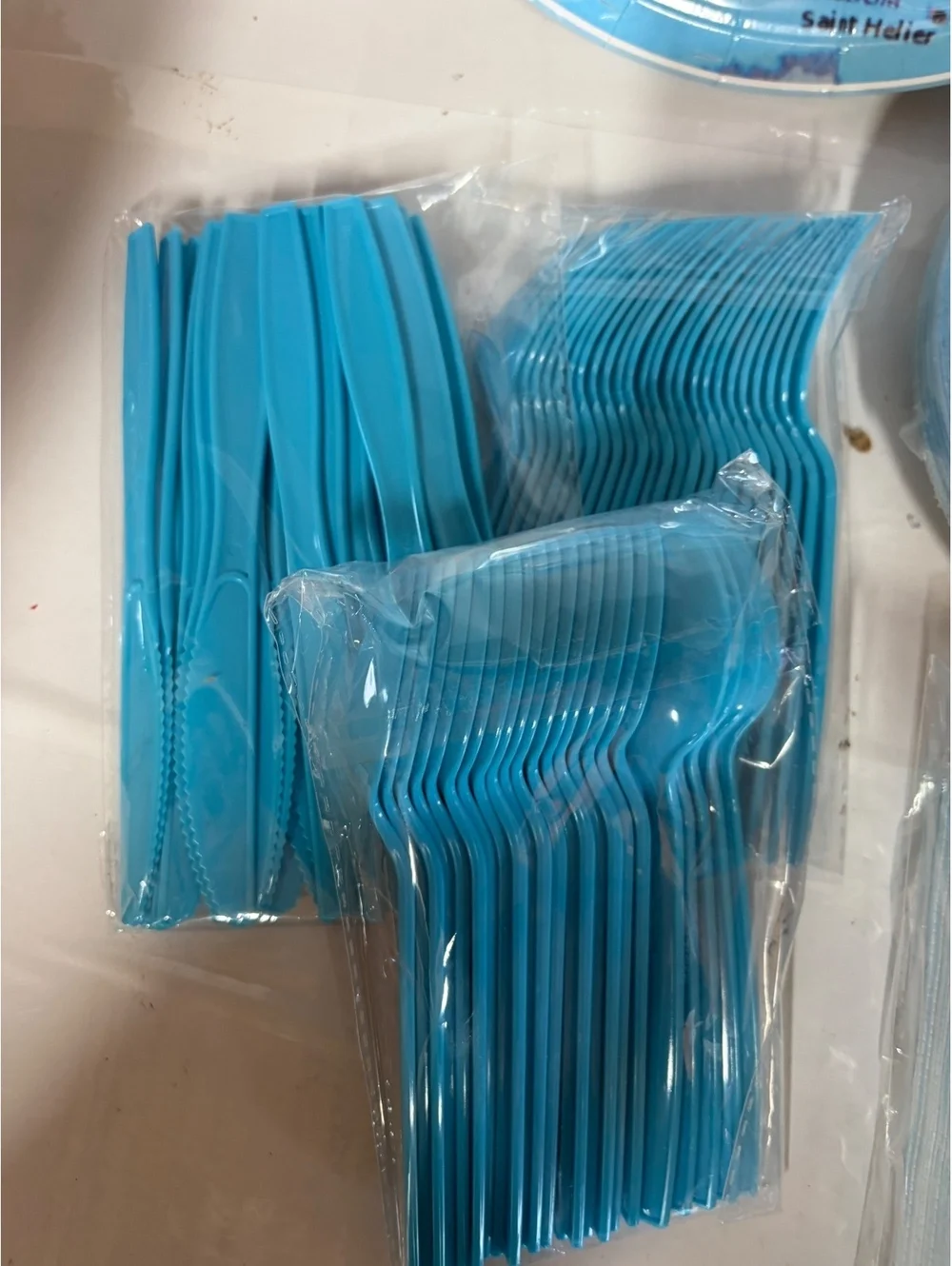 96pc Adventure Awaits Travel Party Set Plates Napkins Forks 24 Guests